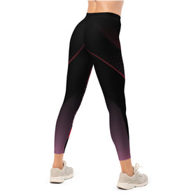 Designer Pink Tane Leggings